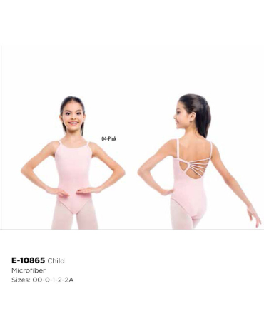 Body Danza Classica Bambina Sodanca E10865 - 2 (8-10 anni), Fuxia