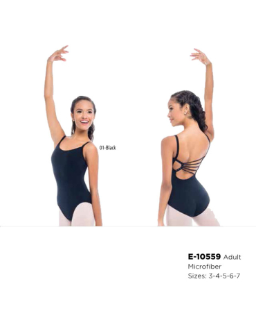 Body Danza Classica  Donna bretellina E10559 Sodanca