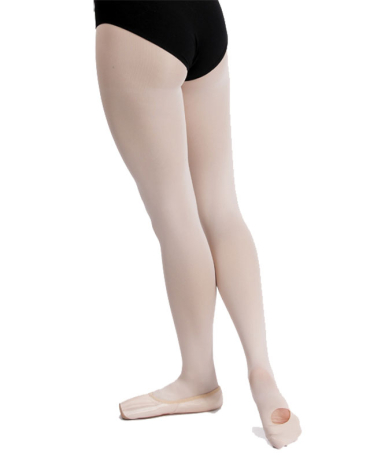 Collant  Danza Convertibile in microfibra 40 Den .  Art 513/C Pridanza - Rosa, S (140.155 )