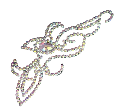 Decorazione di strass  per capelli (29)