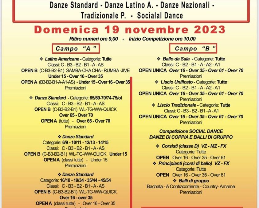 TROFEO “FLY DANCE”