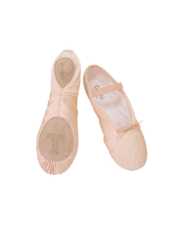 Mezza Punta danza  Bambina raso suola smezzata Sansha