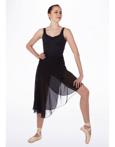 Gonnellino Danza Classica Donna Lungo E11058CR Sodanca - 3 ( XS ), Nero