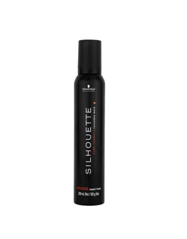 Mousse Silhouette Super Hold 200 Ml. Schwarzkopf Professional