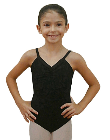 Body Danza Classica Bambina bretelline Desirè Rudolf - Royal, 03 ( 6-7 Anni )