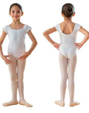 Body Danza Classica Bambina manica corta Alice   Rudolf