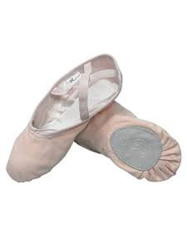 Mezza Punta danza suola smezzata Tela  T200 Rudolf - Nero, 38