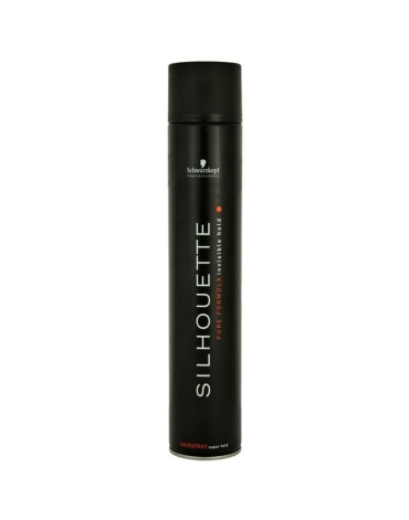 Lacca Silhouette Hairspray Super Hold 300 Ml. 500 Ml. Schwarzkopf  Professional